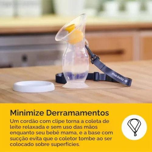 Coletor de leite materno de silicone - foto 6