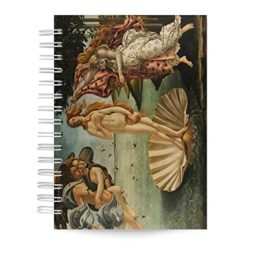 Caderno com capa de obra de arte