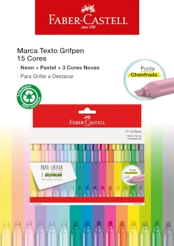 Estojo de marca-textos para estudo - foto 3