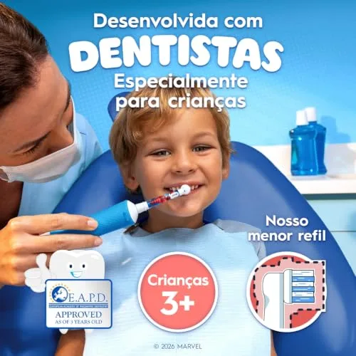 Escova de dente elétrica do Homem-Aranha - foto 6