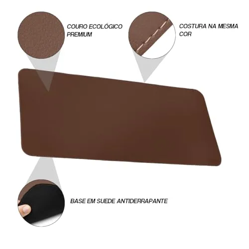 Mouse pad de couro grande - foto 3