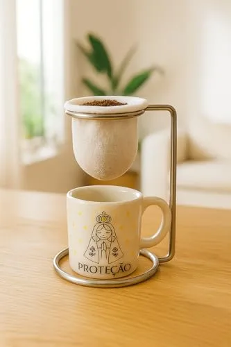 Caneca com coador de café - foto 6