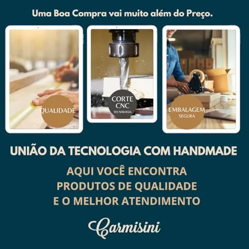 Petisqueira de madeira com divisórias - foto 6