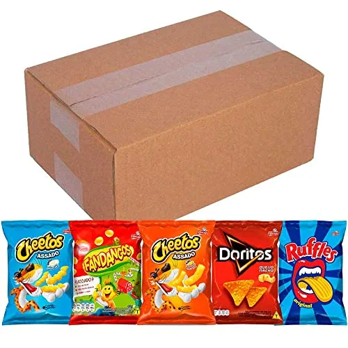 Kit de salgadinhos sortidos