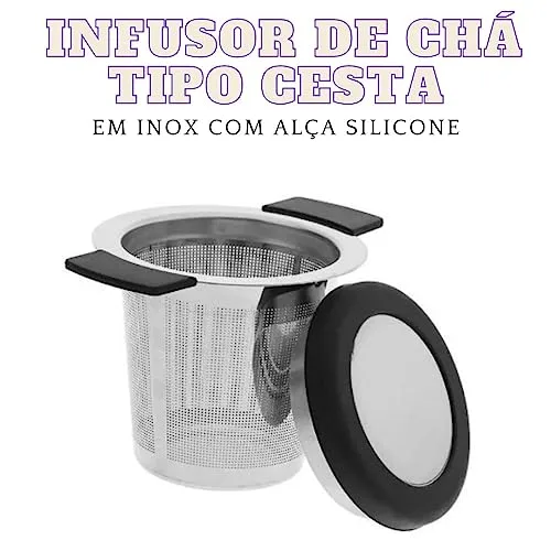Infusor de chá em inox - foto 2