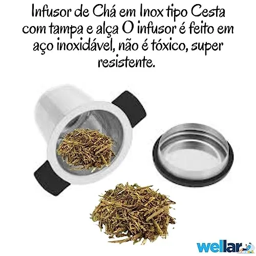 Infusor de chá em inox - foto 3