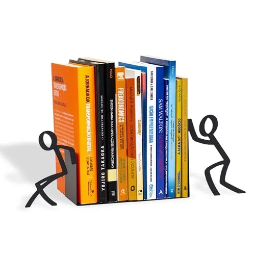 Aparadores de livros para a estante