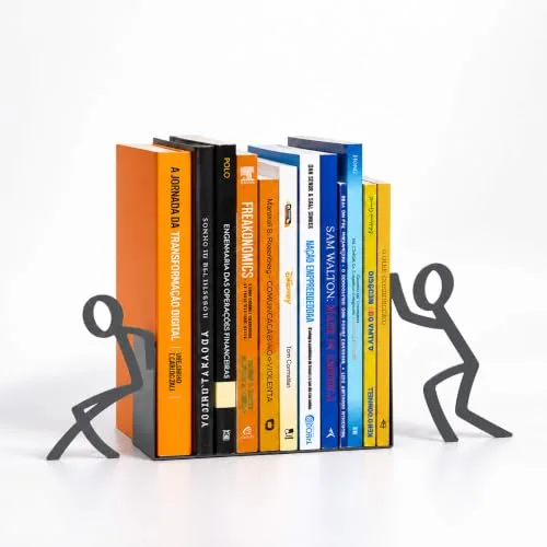 Aparadores de livros para a estante