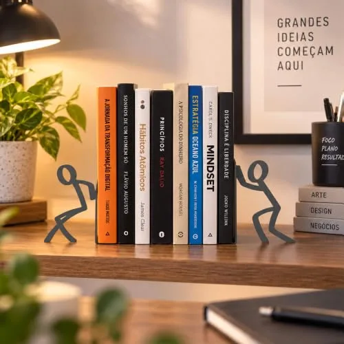 Aparadores de livros para a estante - foto 2