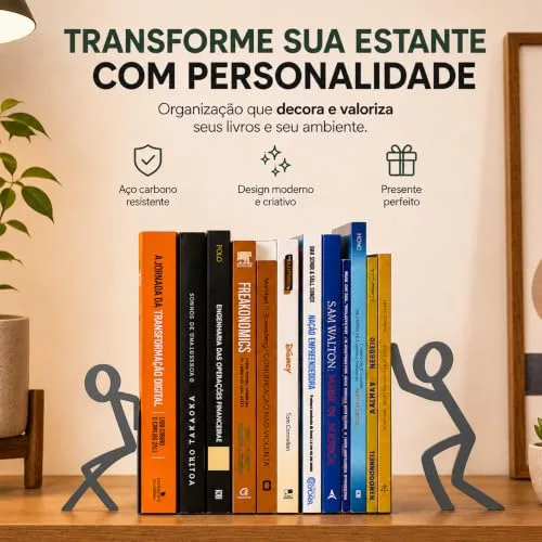 Aparadores de livros para a estante - foto 3