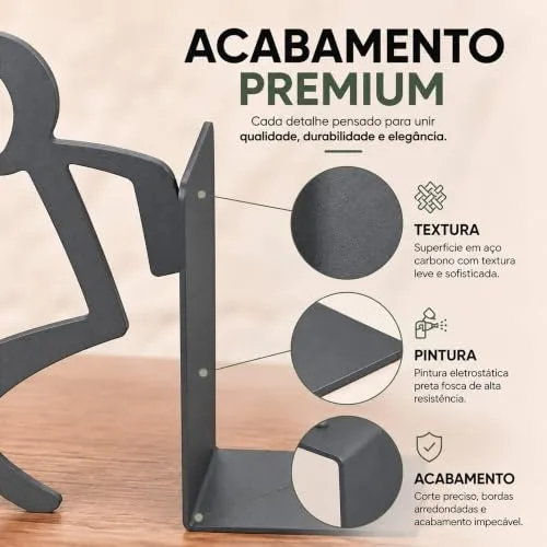 Aparadores de livros para a estante - foto 5