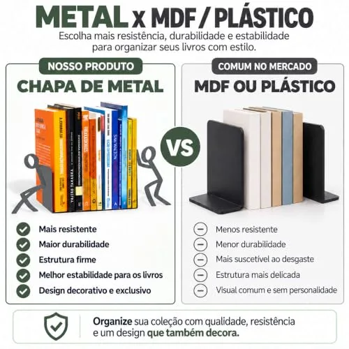 Aparadores de livros para a estante - foto 6