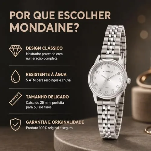 Relógio feminino clássico - foto 4