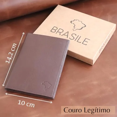 Porta-passaporte de couro - foto 2