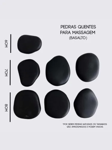 Kit de pedras quentes para massagem - foto 6