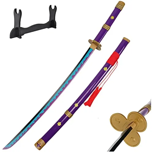 Katana de bambu para cosplay