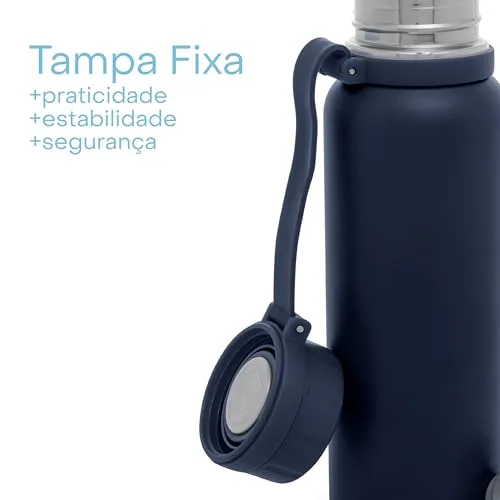 Garrafa térmica de inox - foto 4