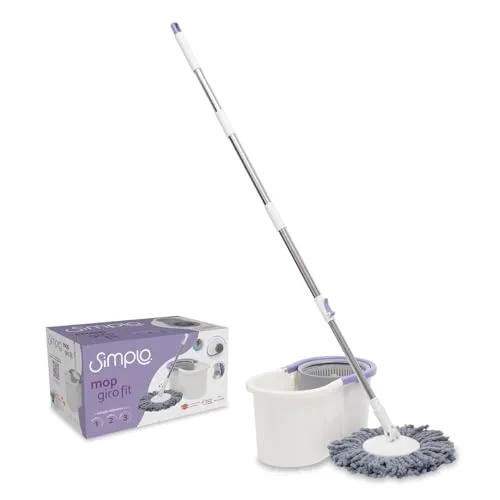 Mop giratório com balde