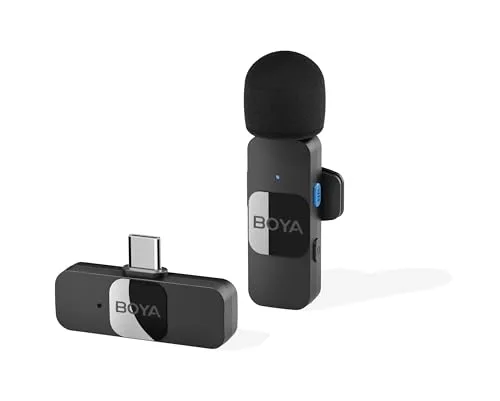 Microfone de lapela sem fio