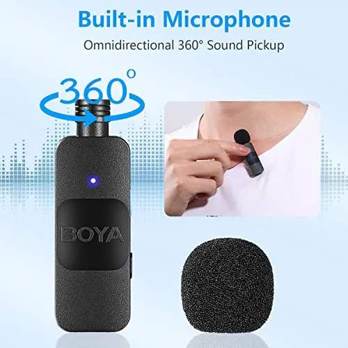 Microfone de lapela sem fio - foto 3