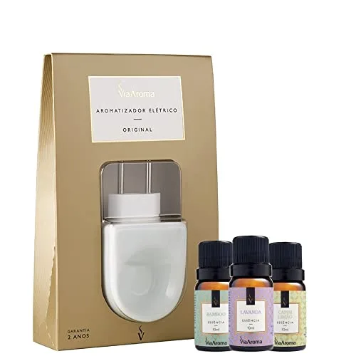 Aromatizador elétrico com essências