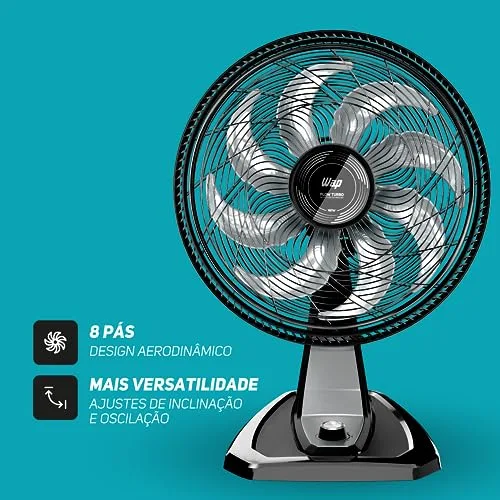 Ventilador de mesa e parede - foto 4