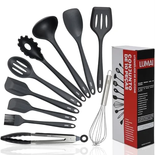 Kit de utensílios de silicone
