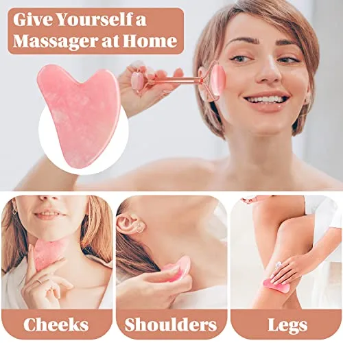 Kit de rolo de jade e Gua Sha - foto 3