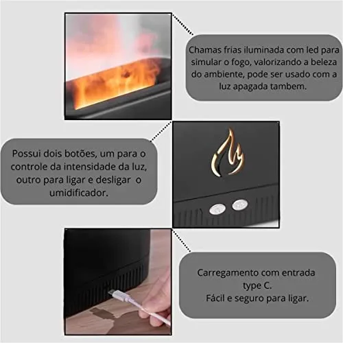 Difusor com efeito de chama - foto 5