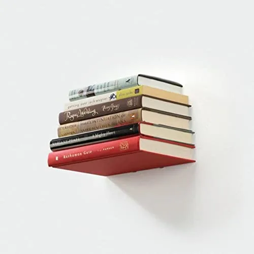 Prateleira invisível para livros