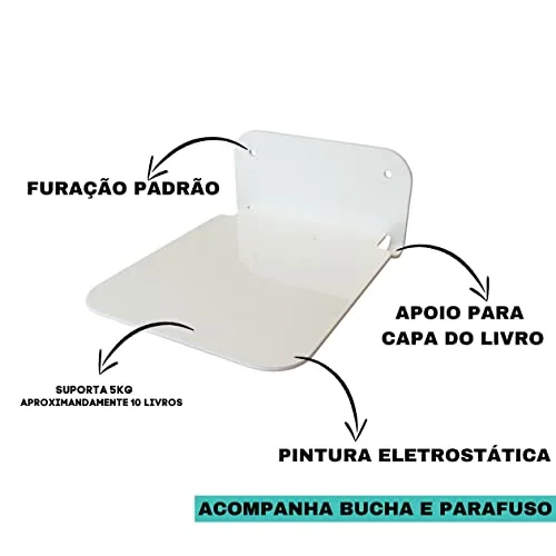 Prateleira invisível para livros - foto 4