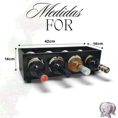 Adega de madeira empilhável - foto 3