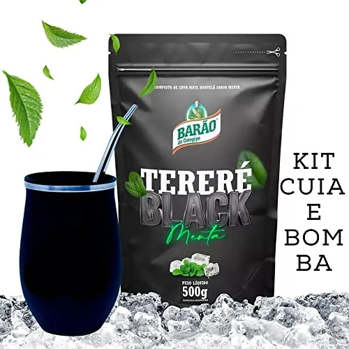 Kit de tereré com cuia e bomba - foto 2
