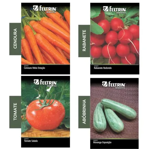 Kit de sementes para horta