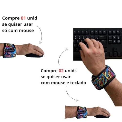 Apoio de pulso para teclado e mouse - foto 2