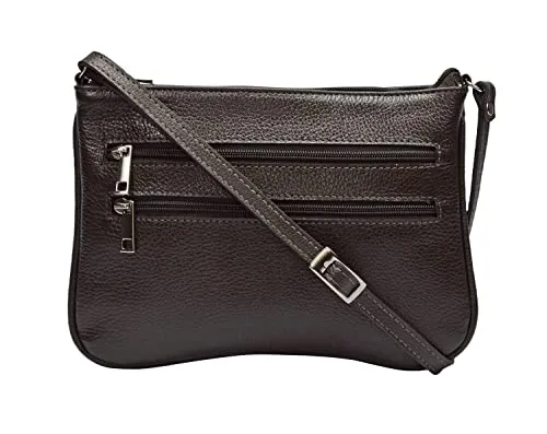 Bolsa transversal de couro - foto 4