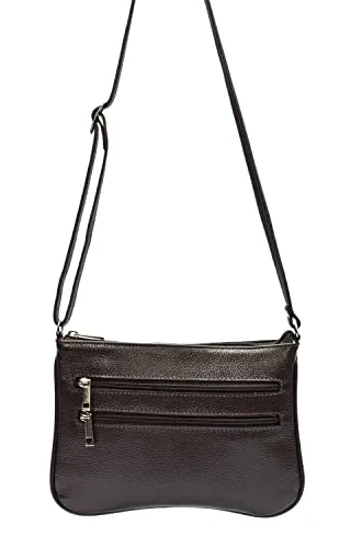 Bolsa transversal de couro - foto 5