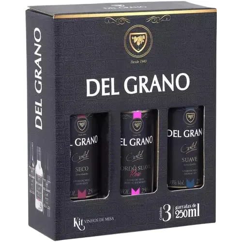 Kit de vinhos para degustar em casa