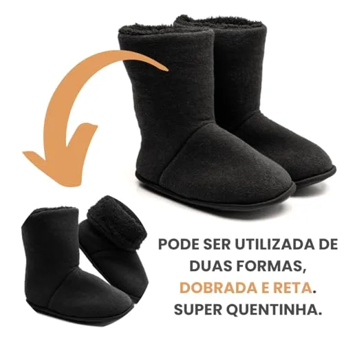 Pantufa masculina quentinha - foto 5