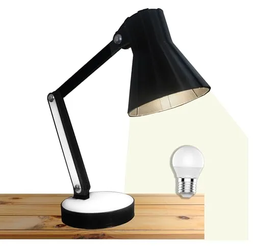 Luminária articulada de mesa