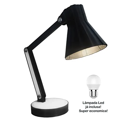 Luminária articulada de mesa - foto 2