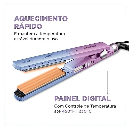 Prancha para alisar o cabelo - foto 3