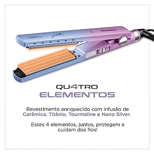 Prancha para alisar o cabelo - foto 4
