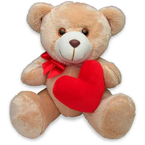Urso de pelúcia com coração