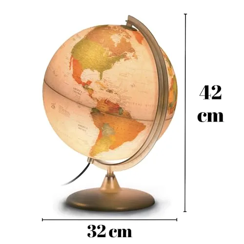 Globo terrestre iluminado - foto 2