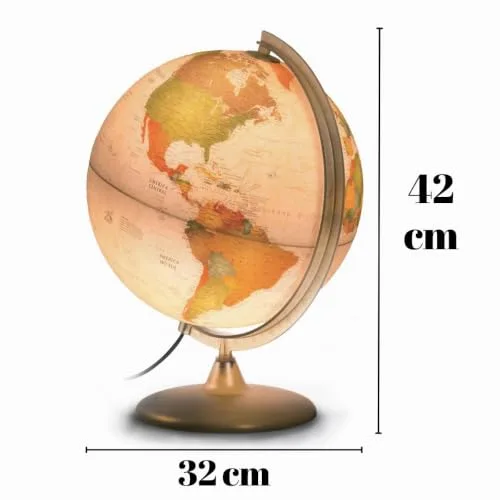Globo terrestre iluminado - foto 2