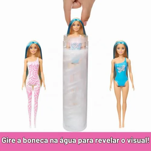 Boneca que revela a cor na água - foto 3