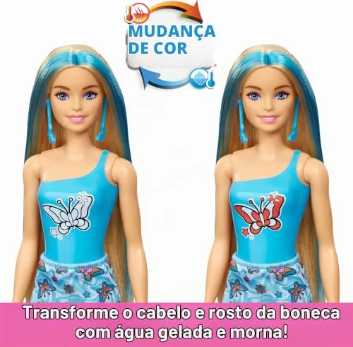 Boneca que revela a cor na água - foto 4