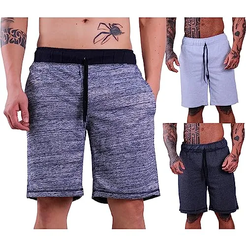Kit de bermudas de moletom