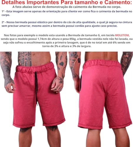 Kit de bermudas de moletom - foto 3
